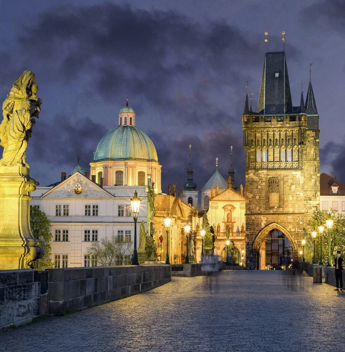 Tsjechie - Praag (Karelsbrug)